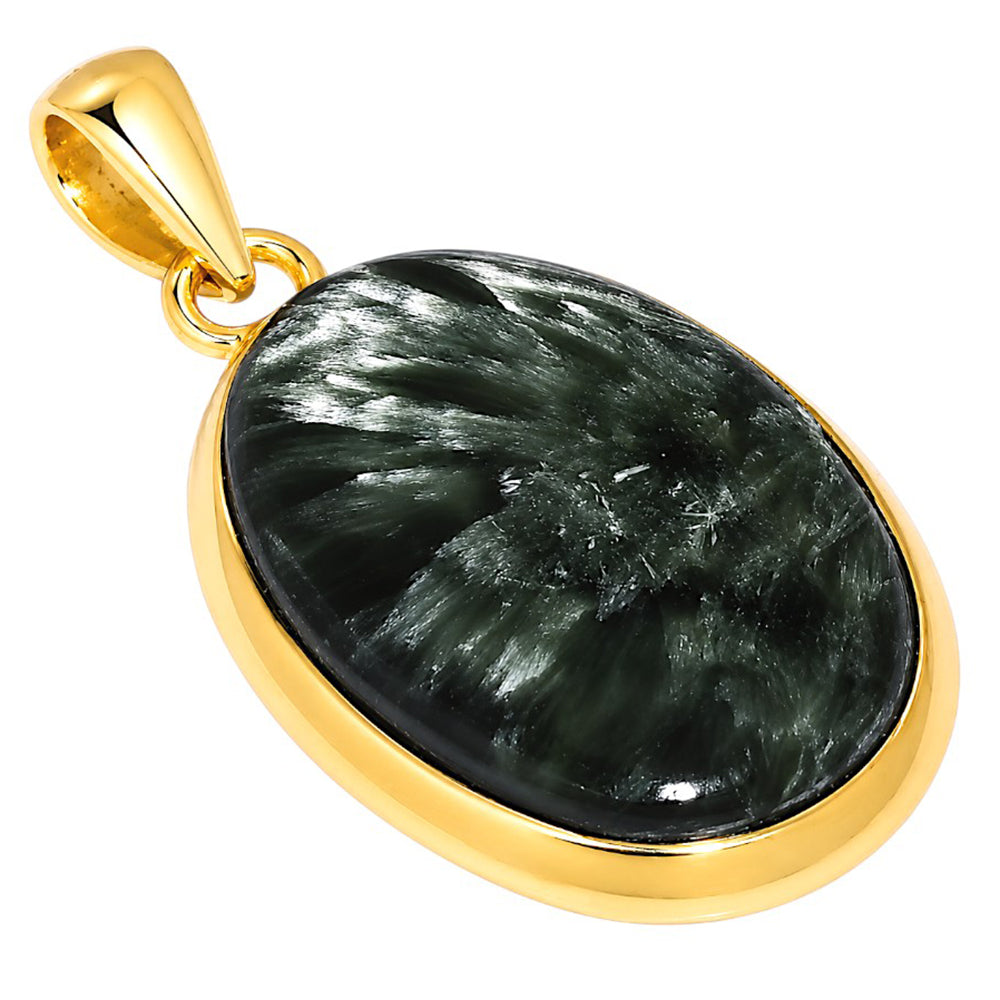 Russian Seraphinite Pendant PM-1002 TP01028