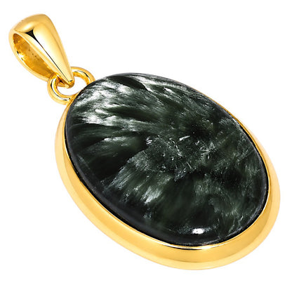 Russian Seraphinite Pendant PM-1002 TP01028