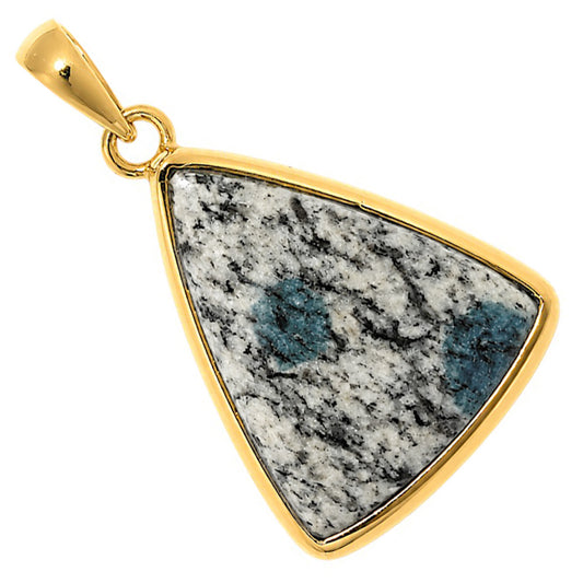 K2 Blue - Azurite In Quartz Pendant PM-1002 TP01033
