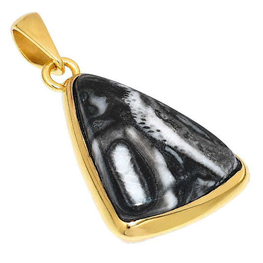 Mexican Cabbing Fossil Pendant PM-1002 TP01038