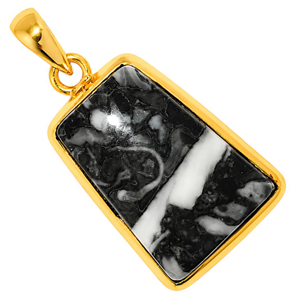 Mexican Cabbing Fossil Pendant PM-1002 TP01039