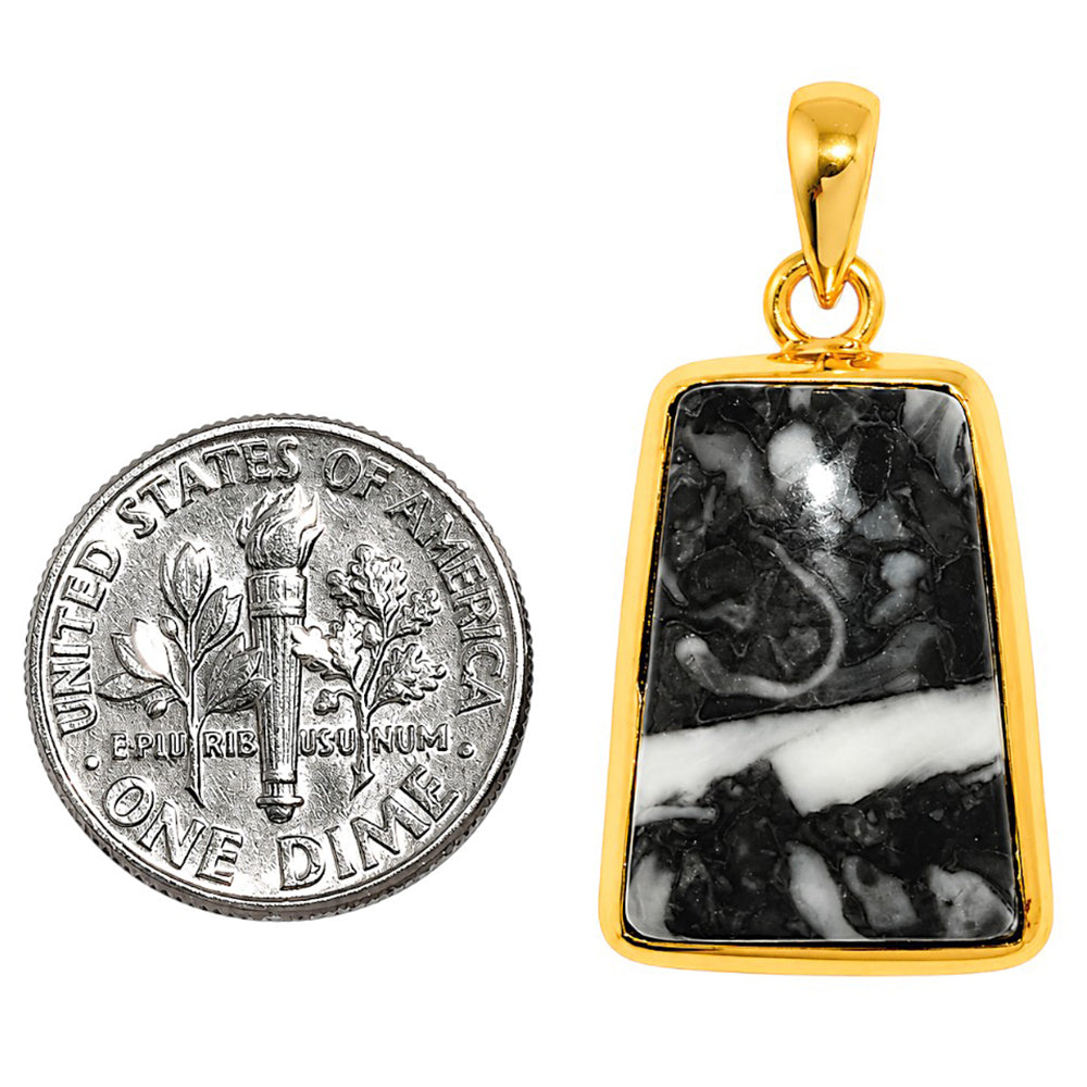 Mexican Cabbing Fossil Pendant PM-1002 TP01039
