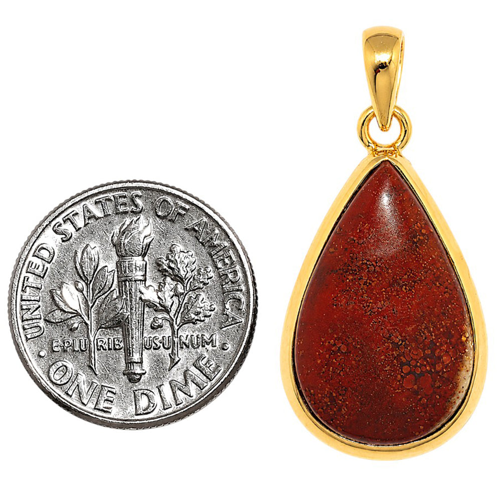Red Moss Agate Pendant PM-1002 TP01040