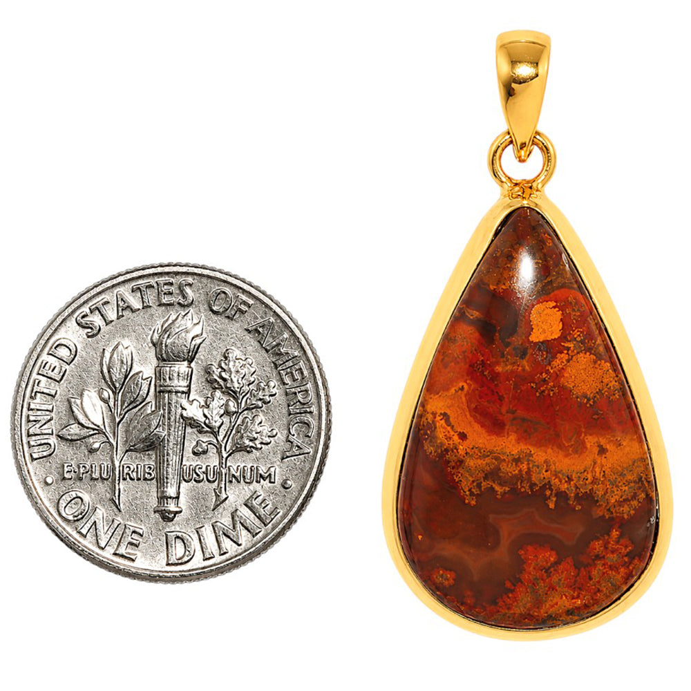 Rare Cady Mountain Agate Pendant PM-1002 TP01043