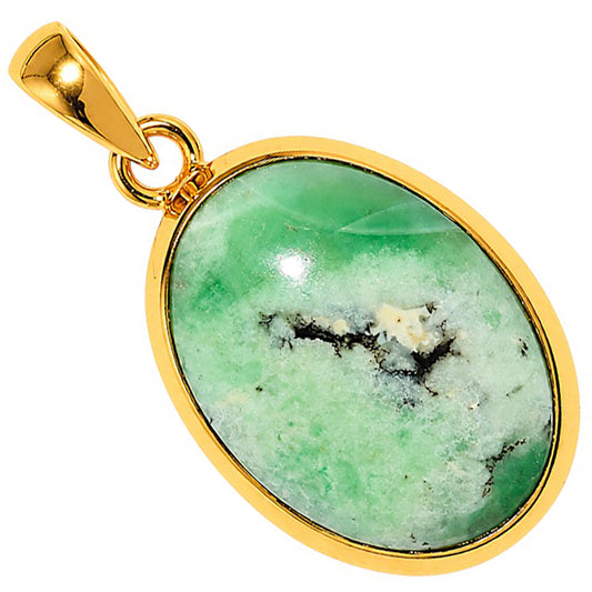 Dendritic Chrysoprase Pendant PM-1002 TP01046