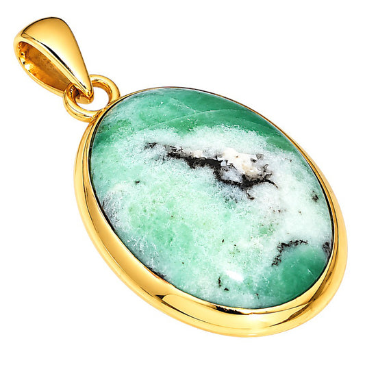 Dendritic Chrysoprase Pendant PM-1002 TP01046