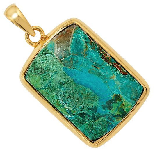 Azurite In Malachite Pendant PM-1002 TP01050