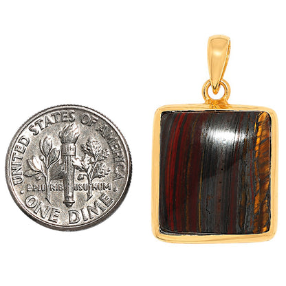 Iron Tiger Eye Pendant PM-1002 TP01055