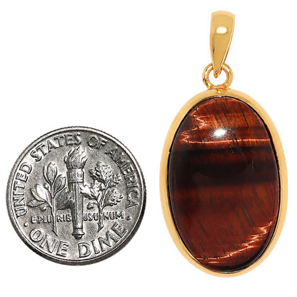Red Tiger Eye Pendant PM-1002 TP01056