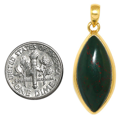 Blood Stone Pendant PM-1002 TP01060