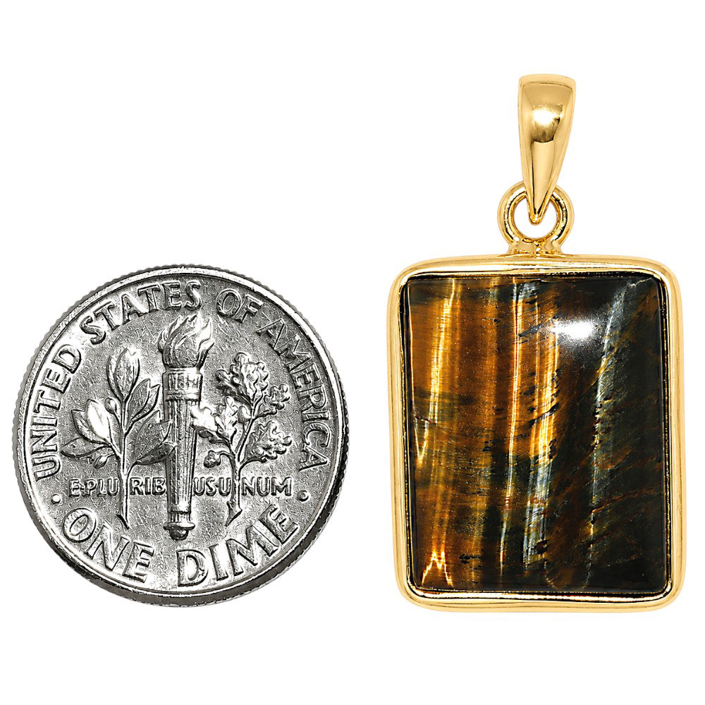 Blue Tiger Eye Pendant PM-1124 TP01064