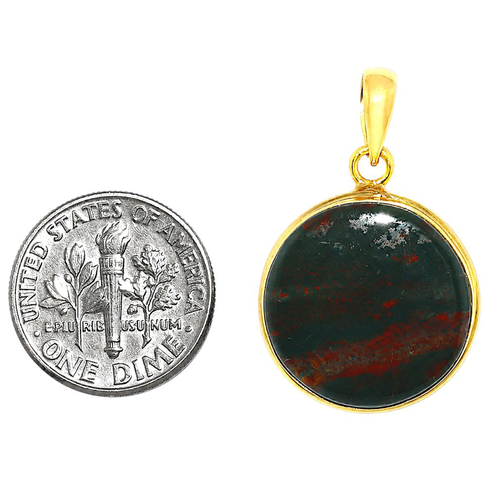 Blood Stone Pendant PM-1124 TP01066