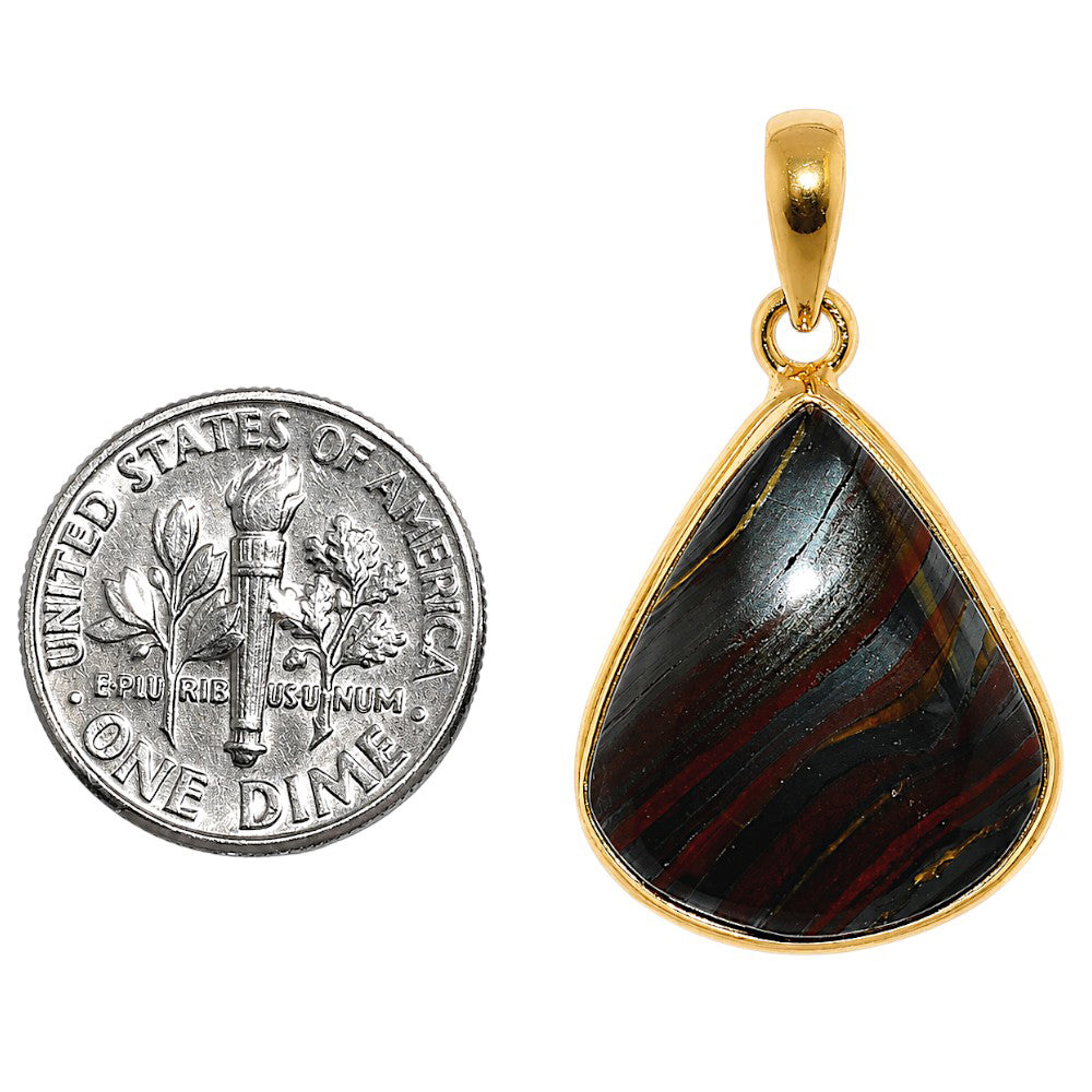 Iron Tiger Eye Pendant PM-1124 TP01067