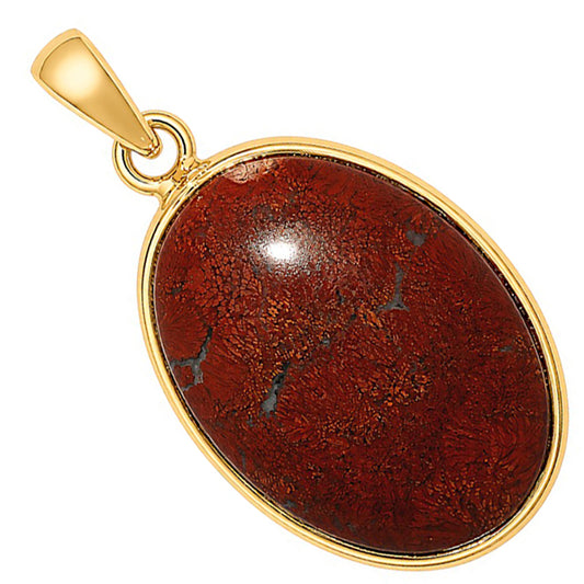 Red Moss Agate Pendant PM-1124 TP01093