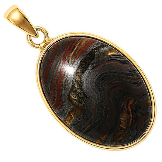 Iron Tiger Eye Pendant PM-1124 TP01095