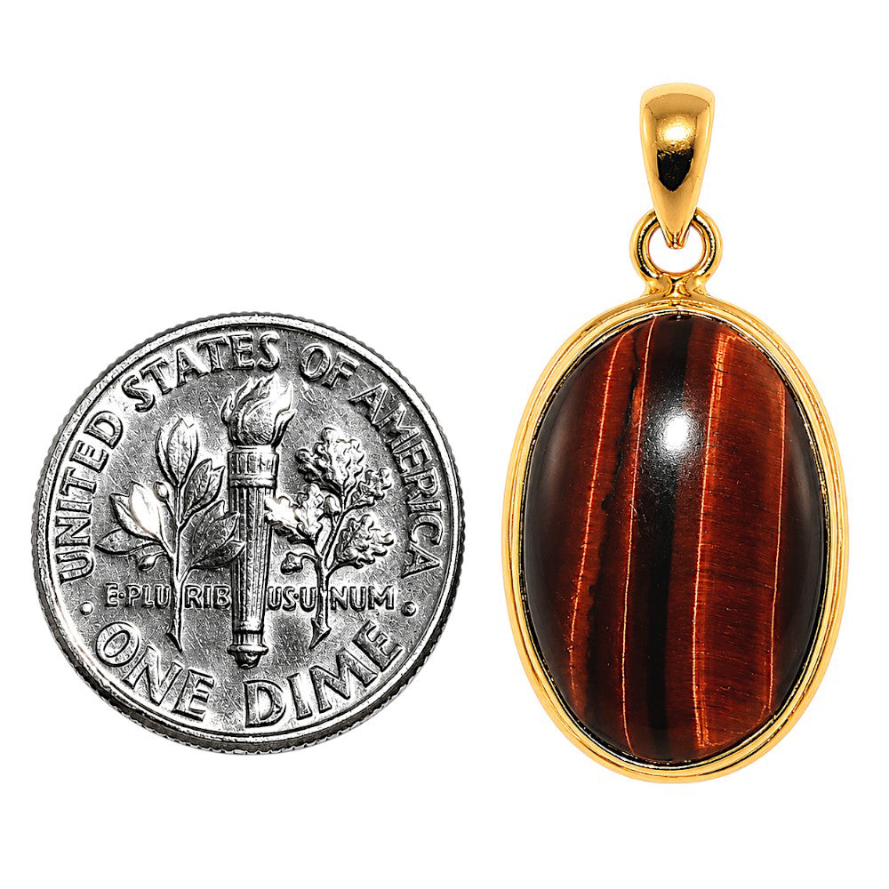 Red Tiger Eye Pendant PM-1124 TP01096