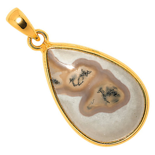 Horse Canyon Moss Agate Pendant PM-1124 TP01104