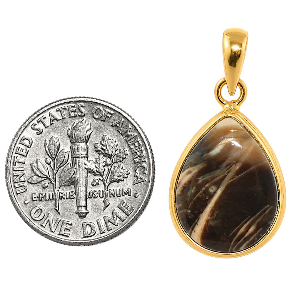 Bat Cave Jasper Pendant PM-1124 TP01110