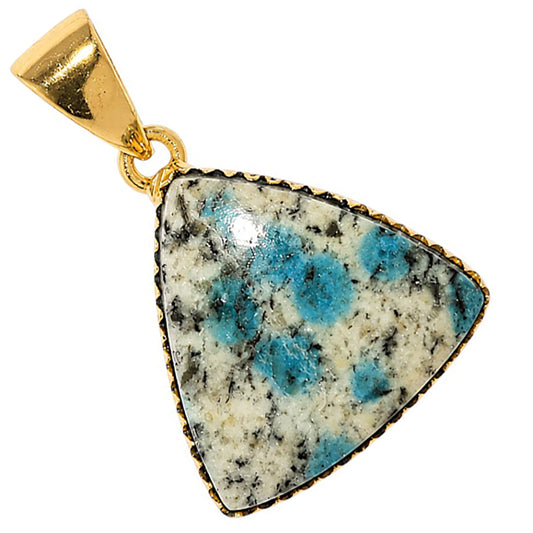 K2 Blue - Azurite In Quartz Pendant PM-1325 TP01120
