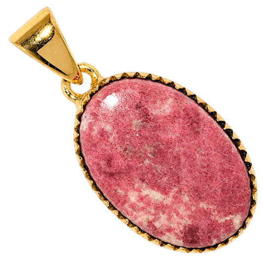 Pink Thulite Pendant PM-1325 TP01124