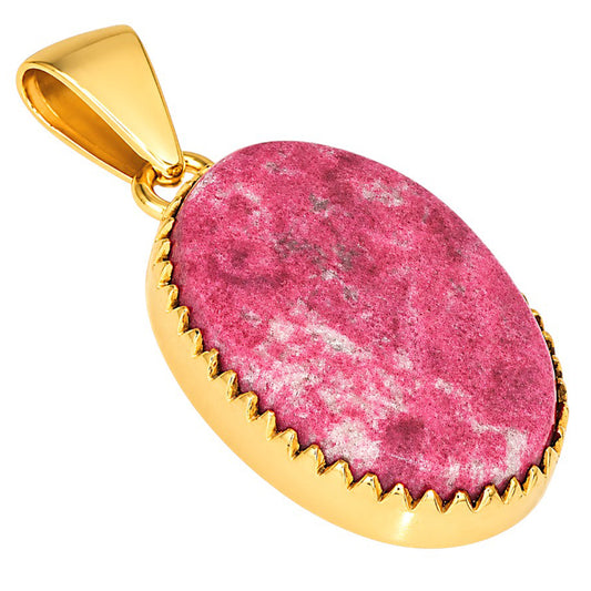 Pink Thulite Pendant PM-1325 TP01124