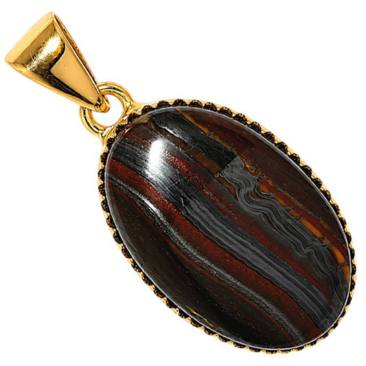 Iron Tiger Eye Pendant PM-1325 TP01140