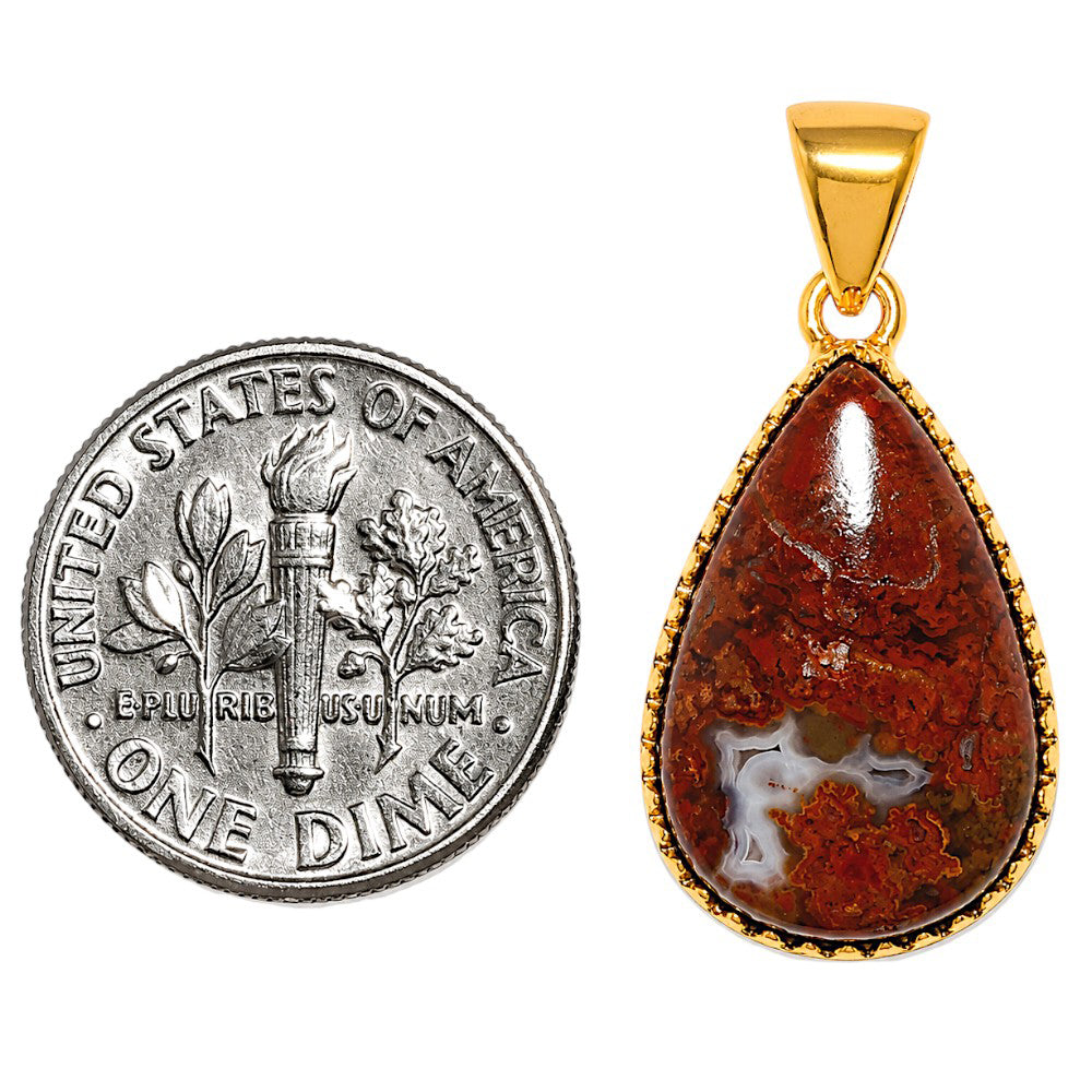Rare Cady Mountain Agate Pendant PM-1325 TP01145