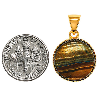 Blue Tiger Eye Pendant PM-1325 TP01147