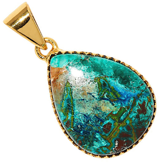 Azurite In Malachite Pendant PM-1325 TP01156