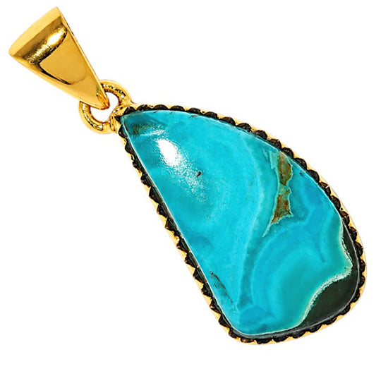 Azurite In Malachite Pendant PM-1325 TP01158