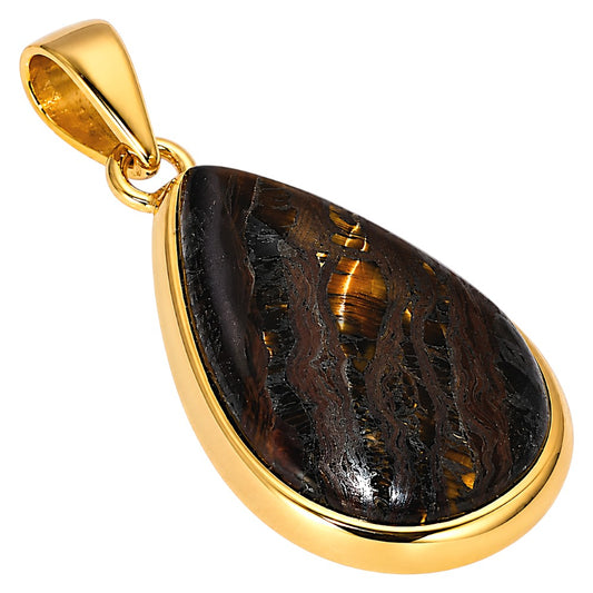 Iron Tiger Eye Pendant P-1002 TP01166