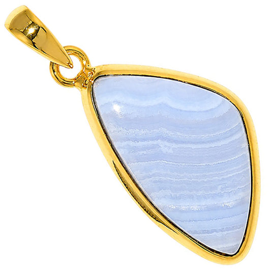 Blue Lace Agate Pendant P-1002 TP01169