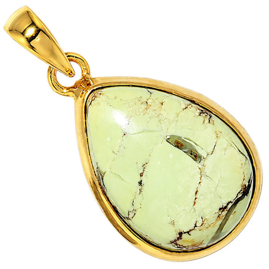 Lemon Chrysoprase Pendant P-1002 TP01171