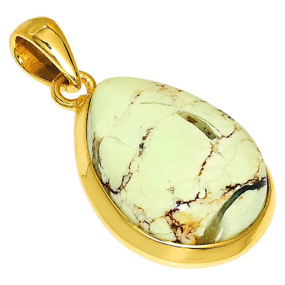 Lemon Chrysoprase Pendant P-1002 TP01171