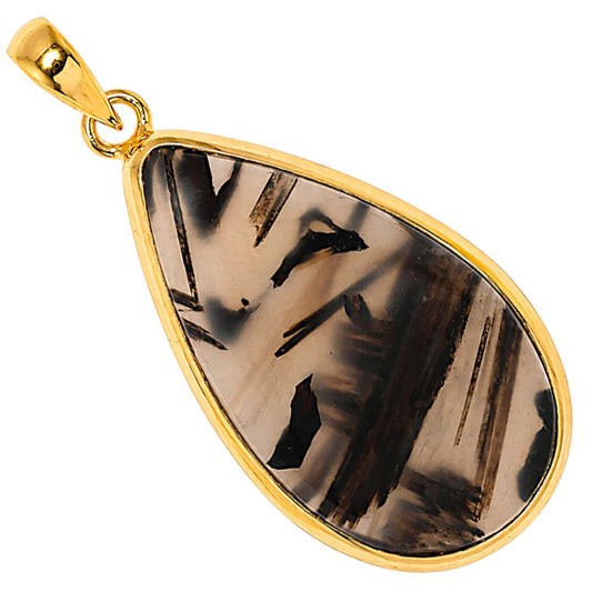 Tube Agate Pendant P-1002 TP01173