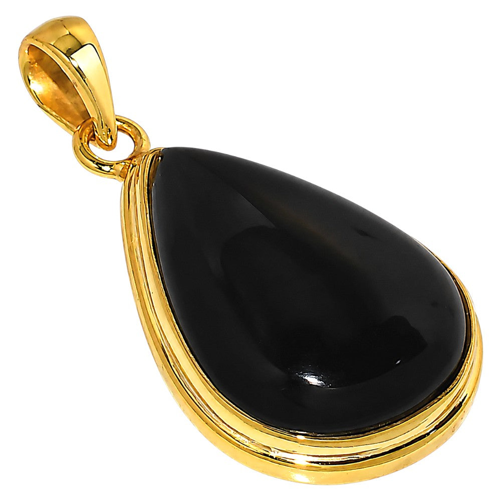 Obsidian Eye Pendant P-1124 TP01179