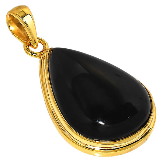 Obsidian Eye Pendant P-1124 TP01179