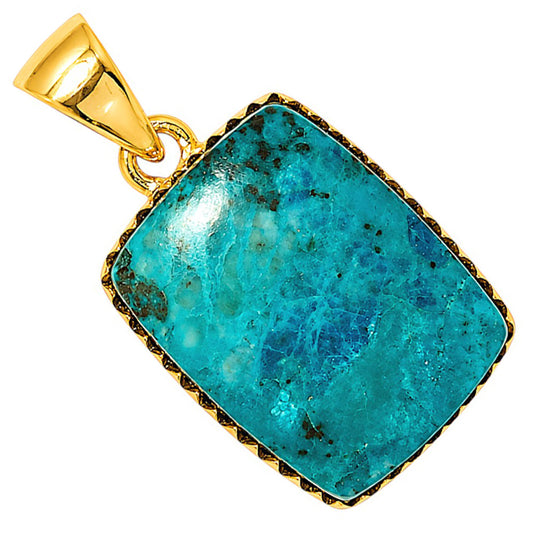 Shattuckite Pendant P-1060 TP01180