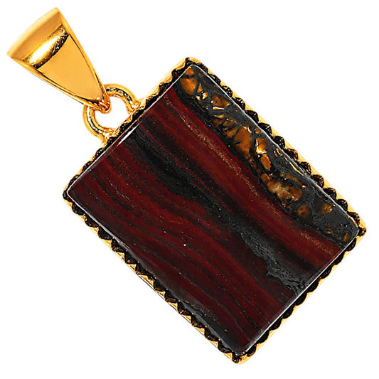 Iron Tiger Eye Pendant P-1060 TP01189