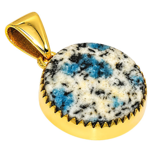 K2 Blue - Azurite In Quartz Pendant P-1060 TP01194