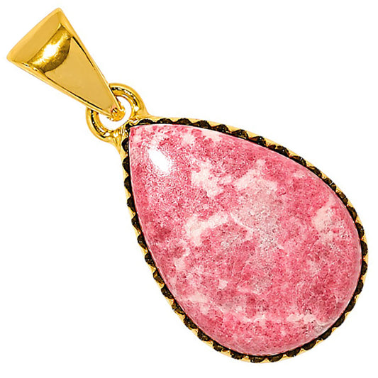 Pink Thulite Pendant P-1060 TP01195