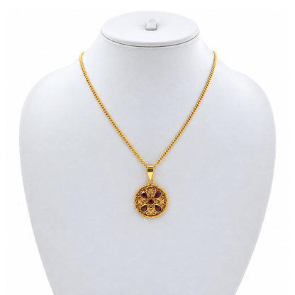Hessonite Garnet Pendant PM-1750 TP01196