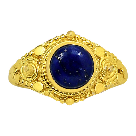 Lapis Lazuli Ring size-9 RM-1346 TR01133