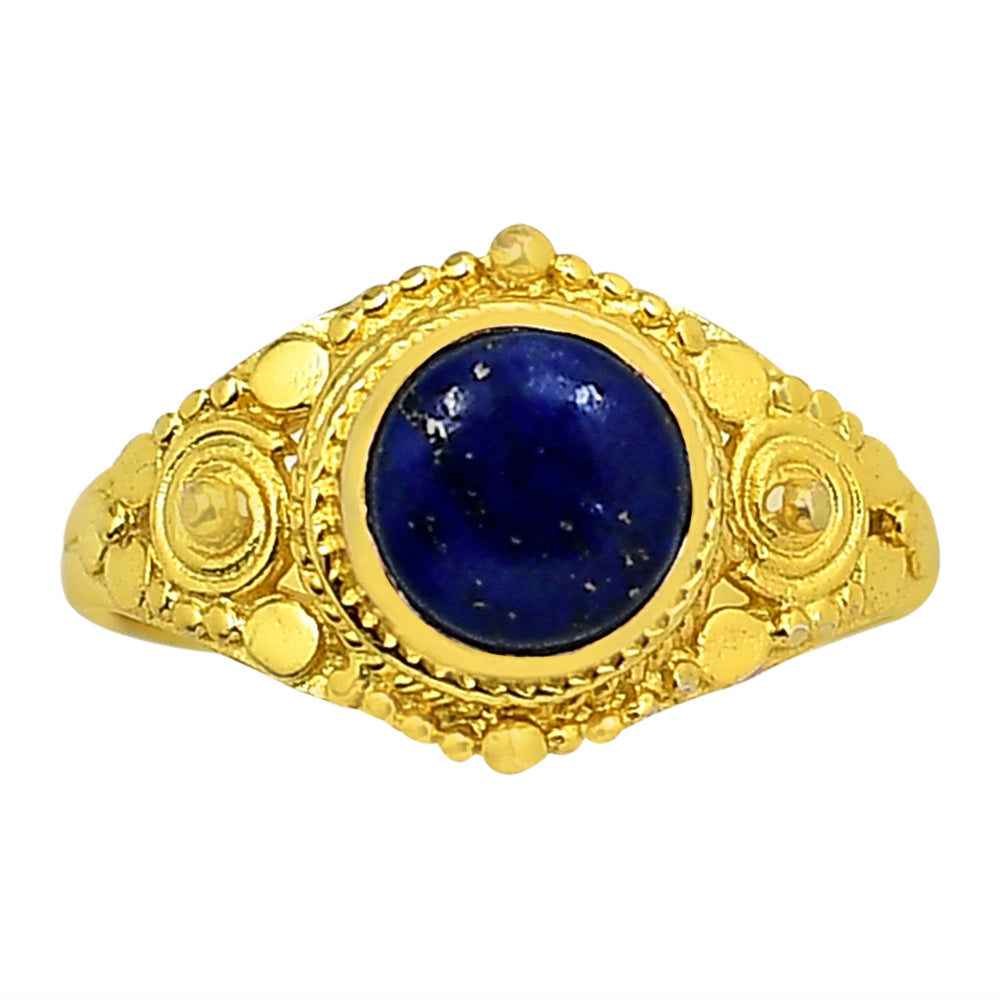 Lapis Lazuli Ring size-9 RM-1346 TR01133