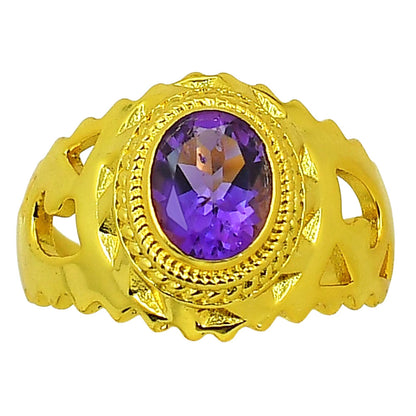 Amethyst Ring size-10 RM-1299 TR01215