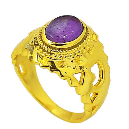 Amethyst Ring size-8 RM-1299 TR01239