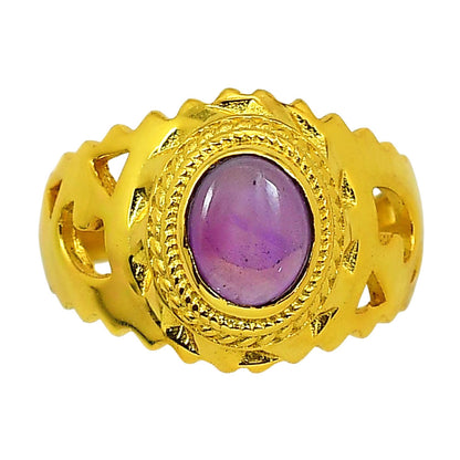Amethyst Ring size-9 RM-1299 TR01240