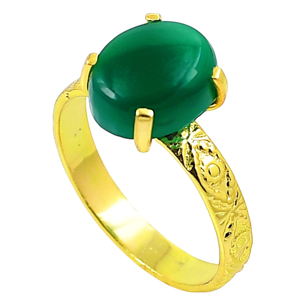 Green Onyx Ring size-10 RM-1019 TR01313