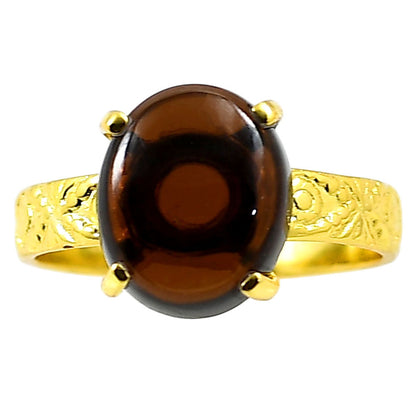 Hessonite Garnet Ring size-8 RM-1019 TR01314