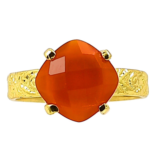 Carnelian Ring size-7 RM-1019 TR01316